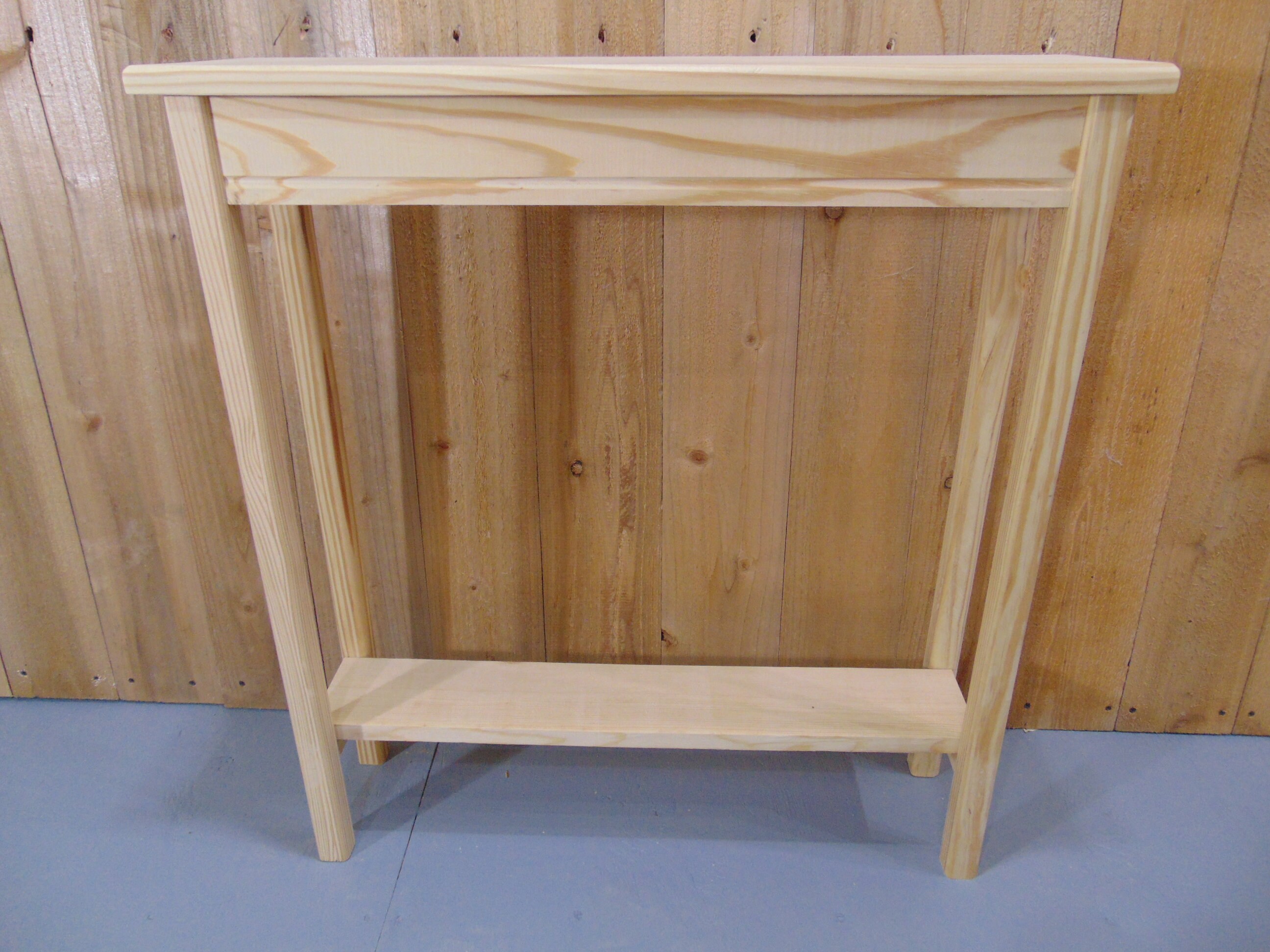 Console Table Slim Small Hall Table Small Entry Table Sofa Etsy