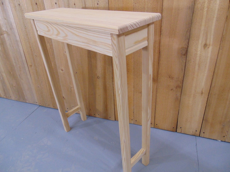 Small Hall Table, Small Entry Table, Console Sofa Table, Sofa Table Narrow image 3