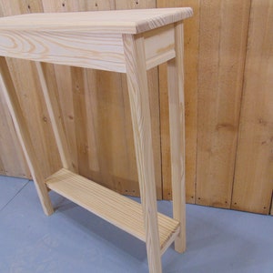 Small Hall Table, Small Entry Table, Console Sofa Table, Sofa Table Narrow image 5