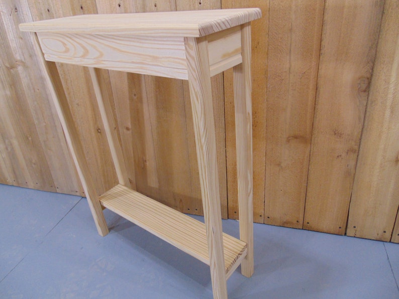 Small Hall Table, Small Entry Table, Console Sofa Table, Sofa Table Narrow image 5