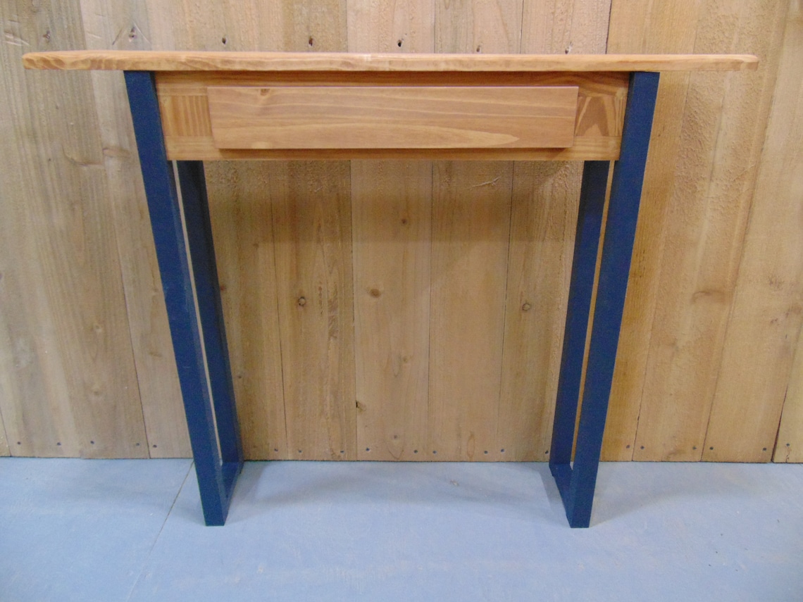Console Table Slim Small Hall Table Small Entry Table Sofa Etsy
