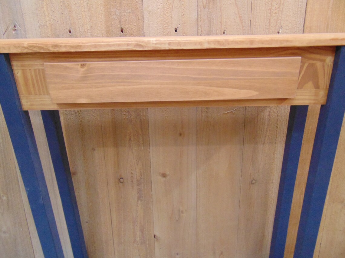 Console Table Slim Small Hall Table Small Entry Table Sofa Etsy