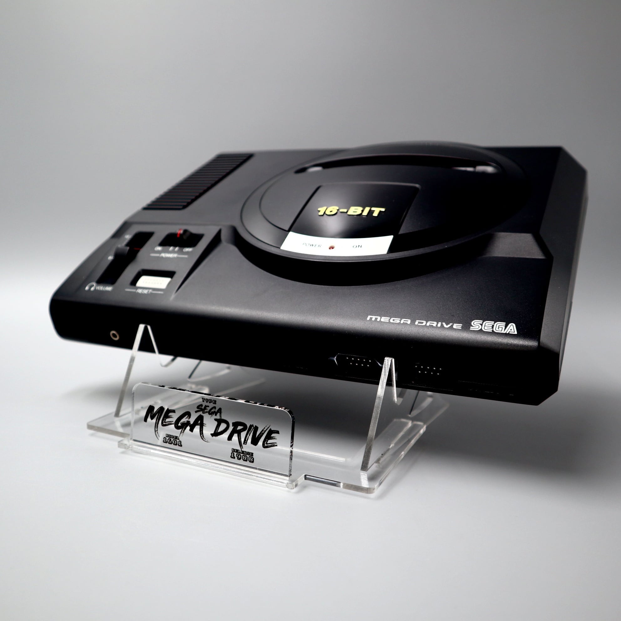 Support en acrylique pour console SEGA Mega Drive 1