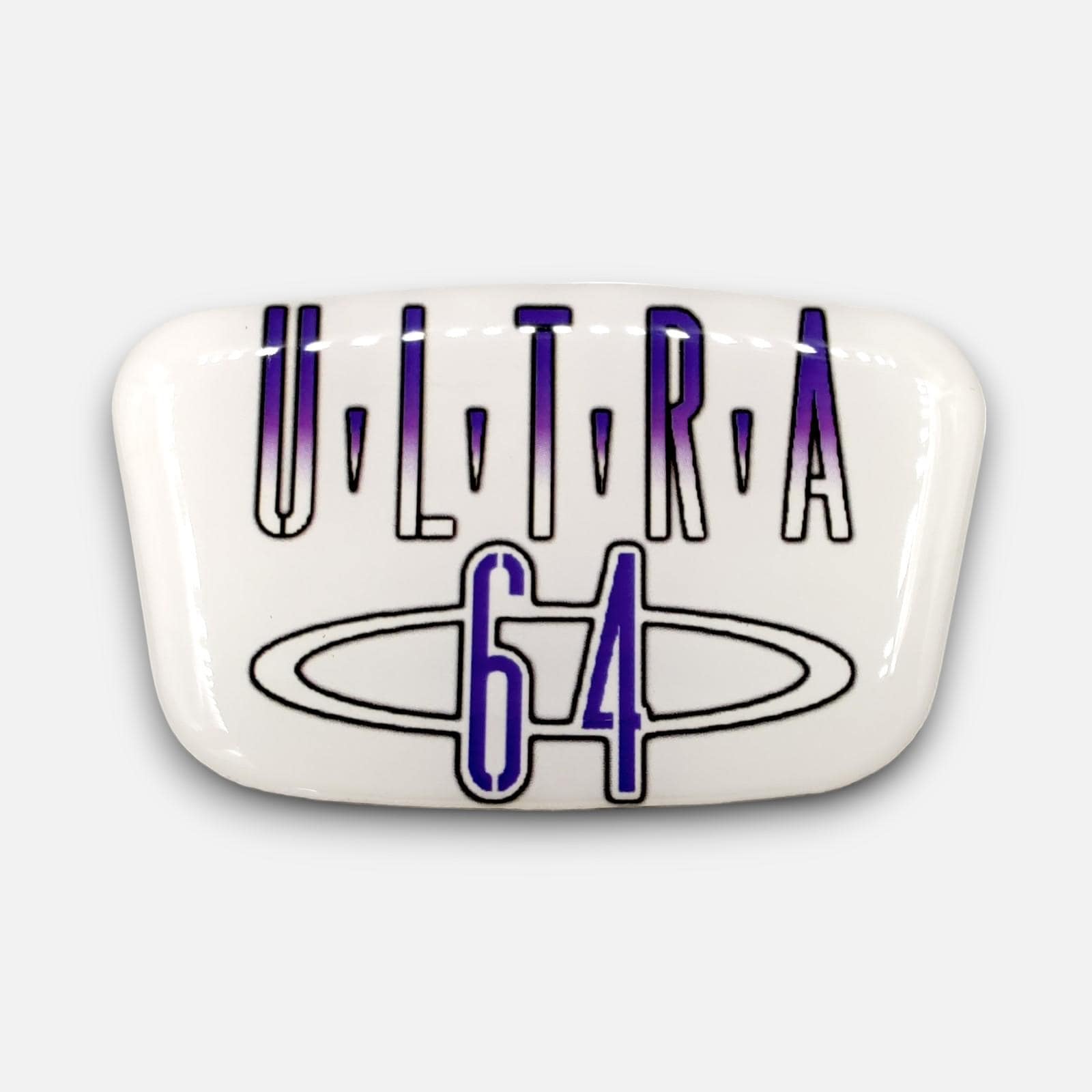 ULTRA 64 Front Emblem as Replacement Nintendo 64 Jewel N64