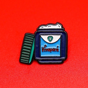 Vicks Vaporu Enamel Pin | Latino Soft Enamel Pin |  Latino VapoRub Pin Art