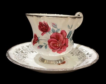 Vintage Windsor Bone China England Teacup and Saucer