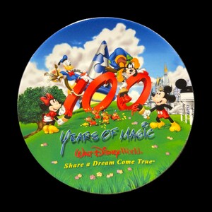 ディズニー 100 Years of Magic プレート Disney 100 Years of Magic