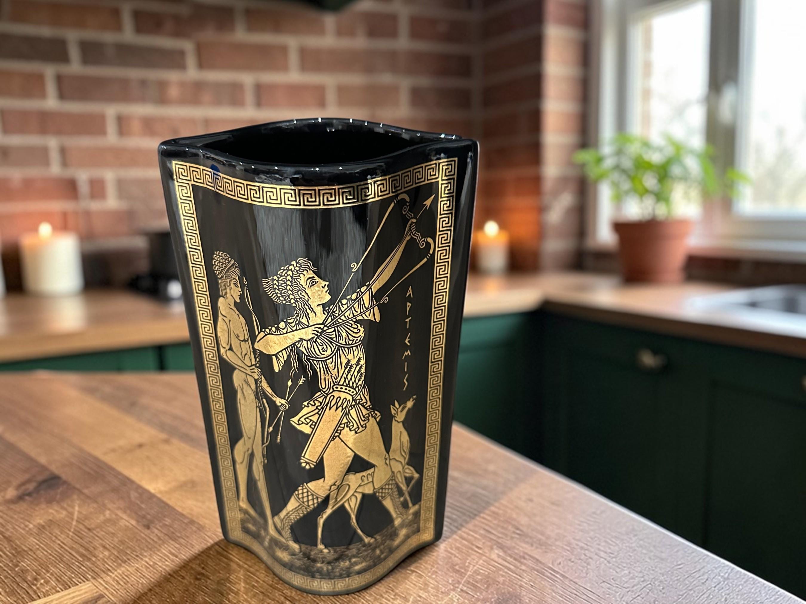 Hand made in greece 24k gold vase - Etsy 日本
