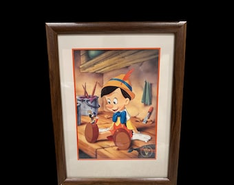 1993 Walt Disney's Pinocchio Exclusive Commemorative Lithograph