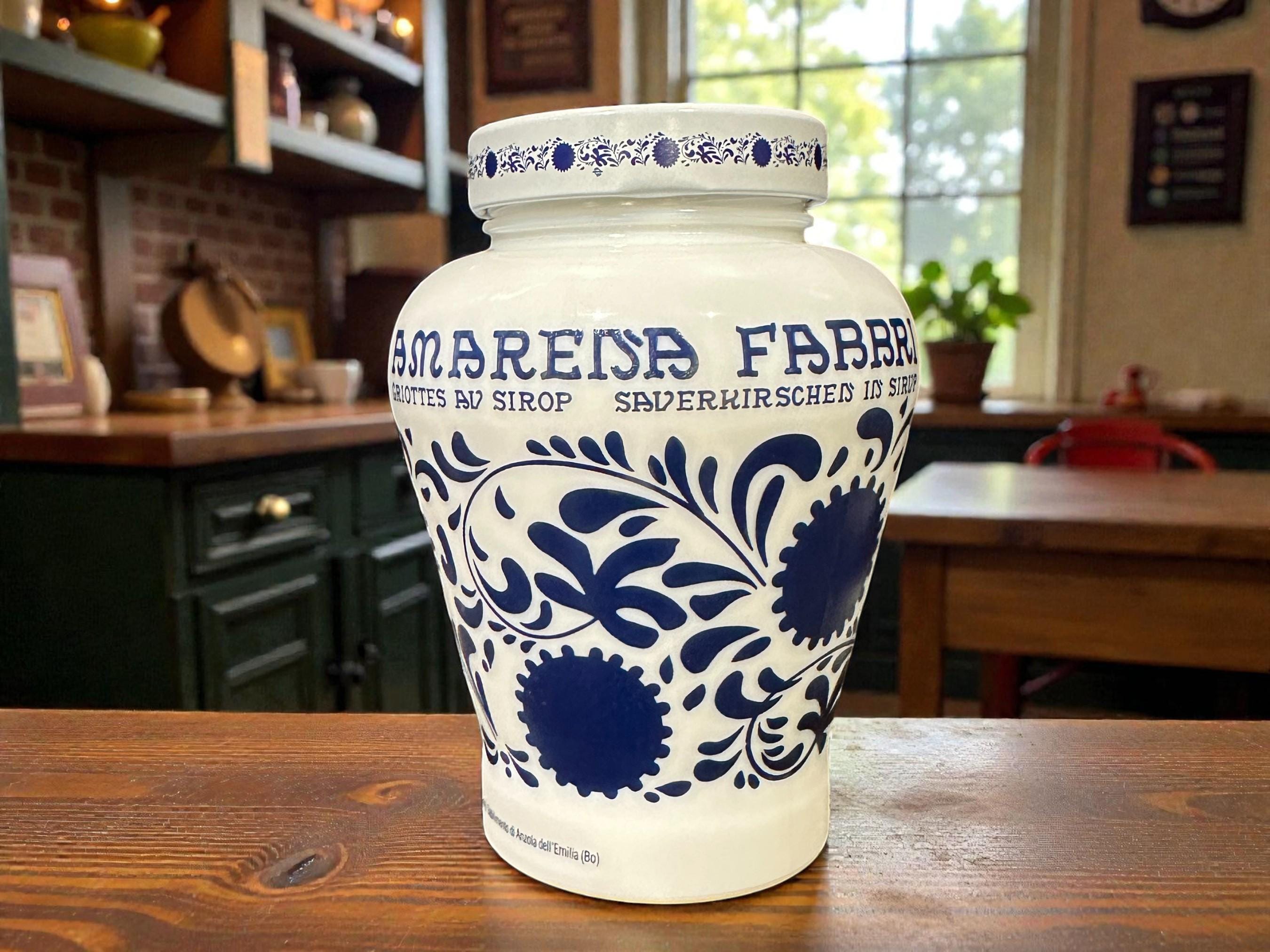 Vintage Fabbri Jar - Etsy