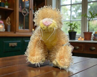Peluche vintage de leona Ganz Webkinz con código sellado
