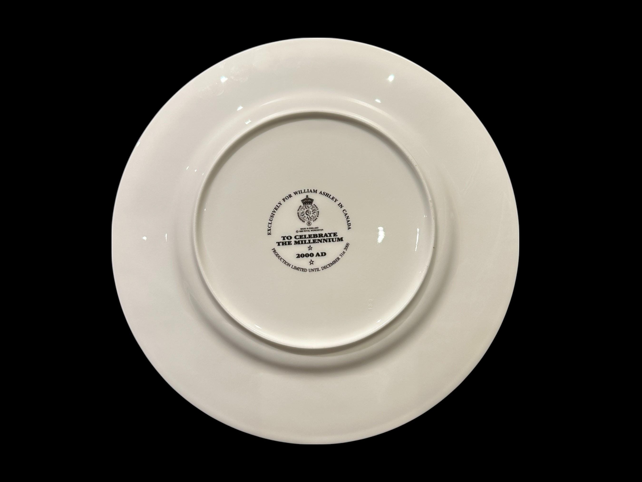ROYAL WORCESTER ミレニアム記念プレート 【公式通販】