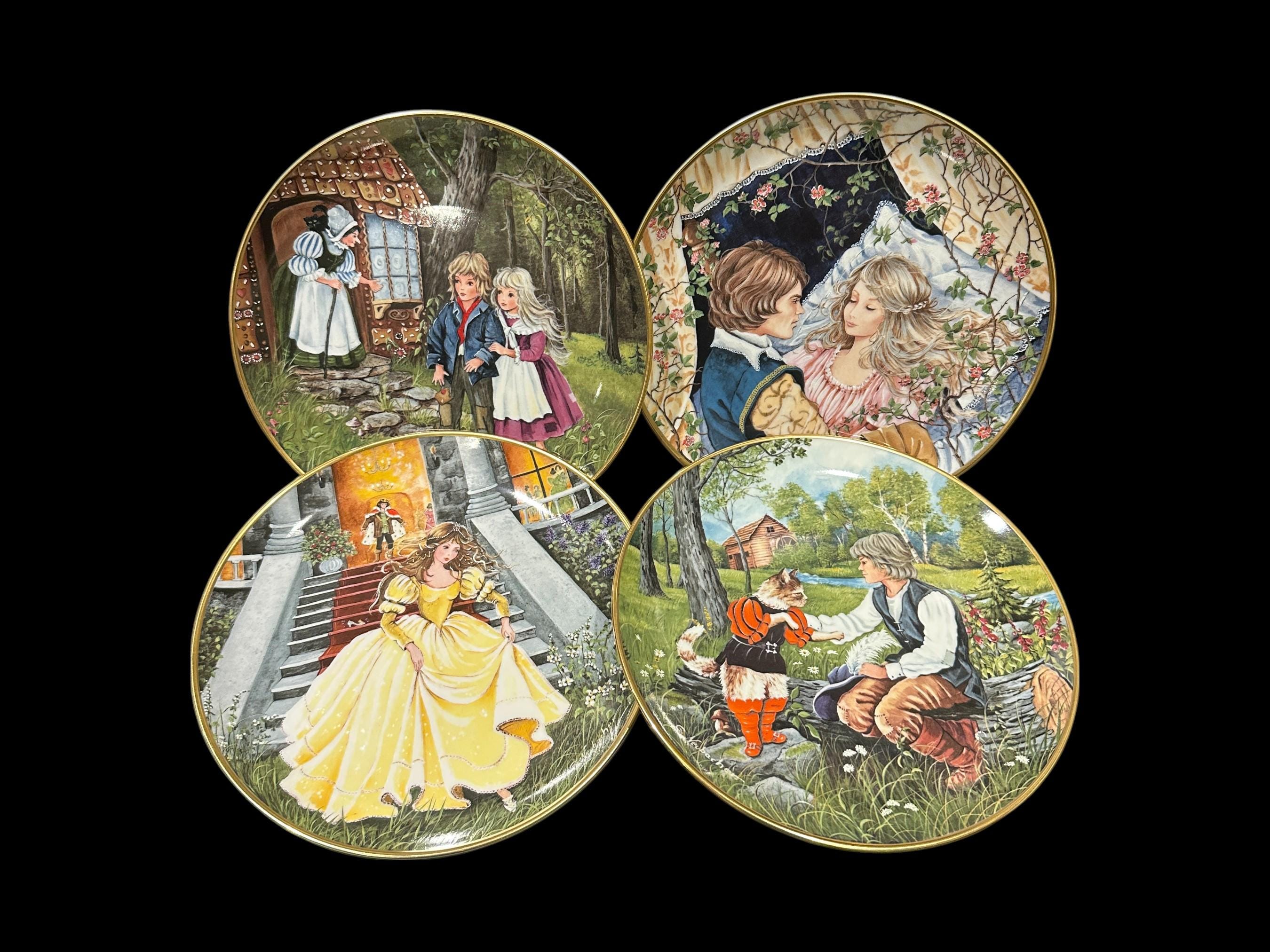 Gerda Neubacher Fairytale Plate: Limited Edition Kaiser Porcelain