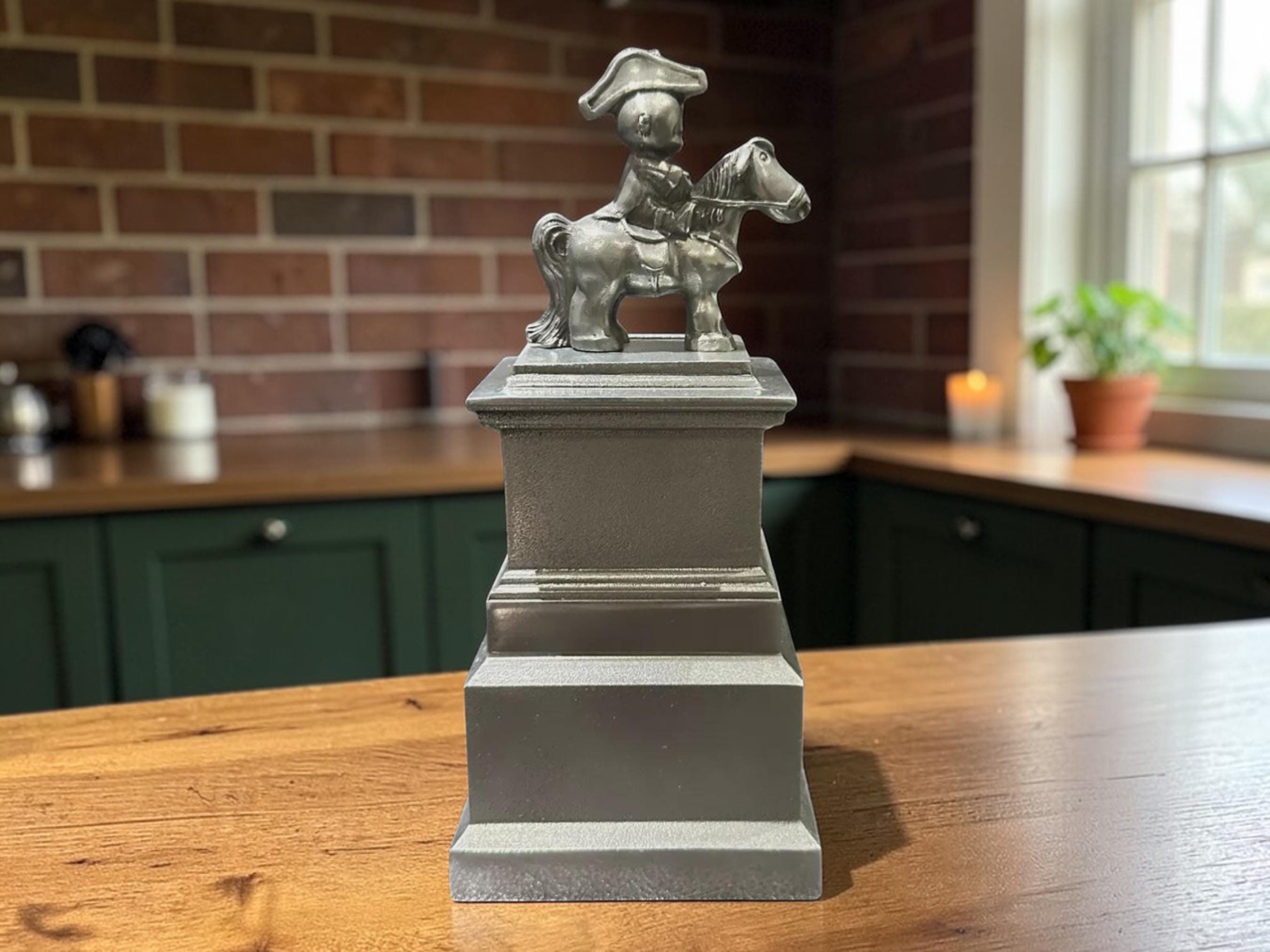 Royal Selangor Pewter Teddy Bear Coin Bank – Collectible Nursery