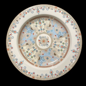 Plato decorativo Spode &quot;Jewel&quot; de edición limitada, Spode China, vajilla de marca inglesa Spode, plato coleccionable, plato coleccionable2005