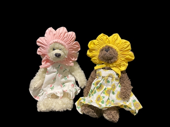 Vintage Ty Beanie Baby Rosalie Vintage 1993 Ty Beanie Baby Susannah the Bear Sunflower Beanie Baby Attic Treasures Collectible Beanies Etsy