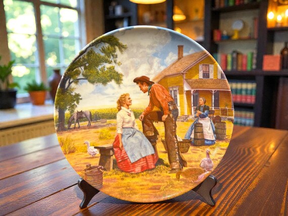 Vintage Knowles Collector Plate, Oklahoma! First Issue, 1985 - Etsy