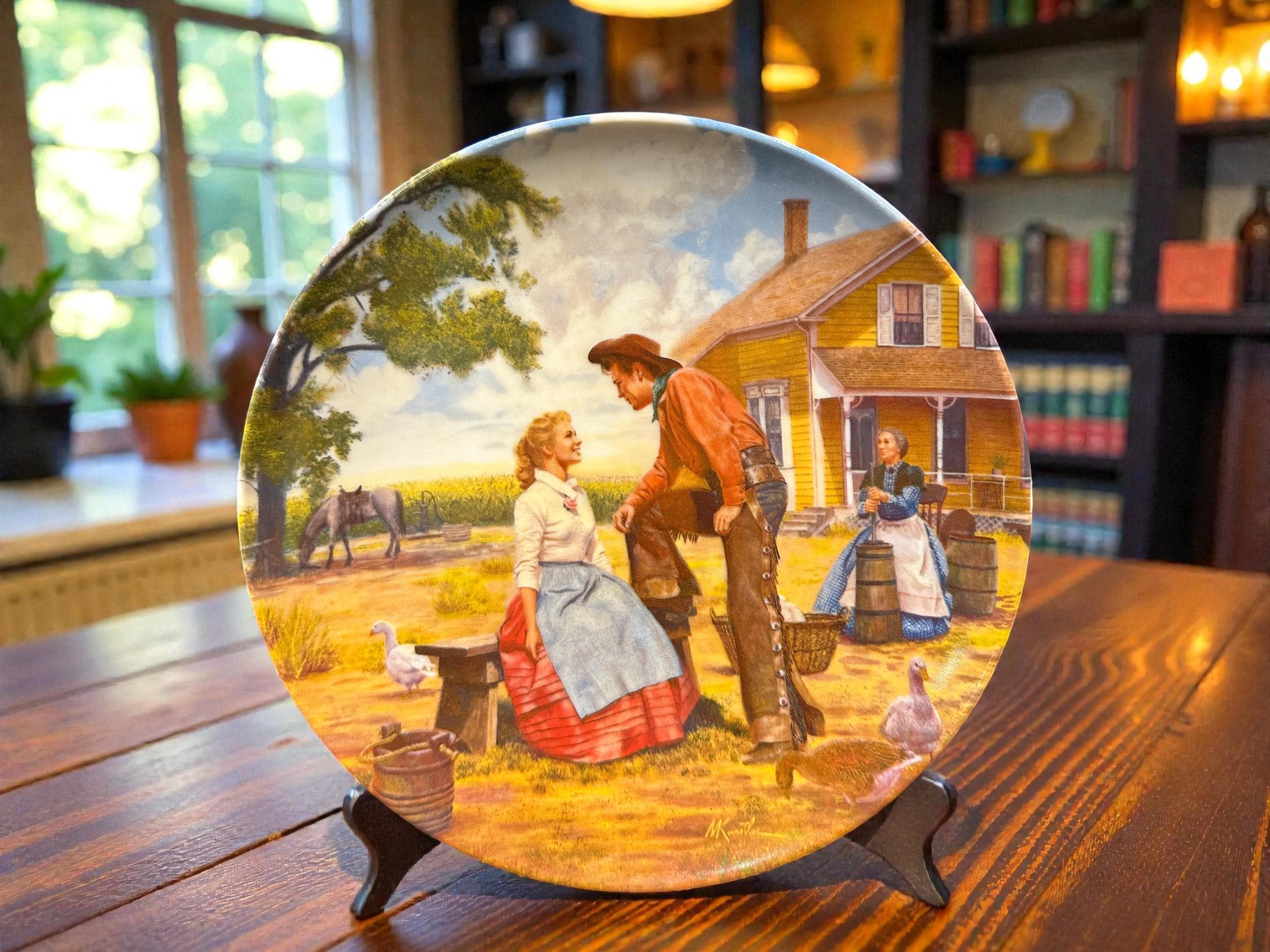 Vintage Knowles Collector Plate, Oklahoma! First Issue, 1985 - Etsy