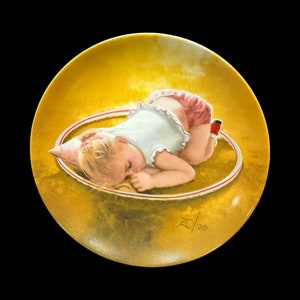Vintage verzamelbord &#39;Day Dreamer&#39; van Donald Zolan, 1987