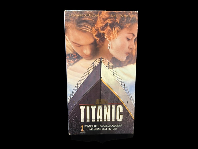 Vintage Titanic Collector VHS Box Set 2 Cassettes, 2tape VHS Set
