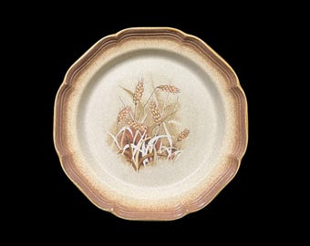 Vintage Mikasa Whole Wheat Granola E8001 11&quot; Dinner Plates, 1970&#39;s Kitchen, Mikasa Replacement, Country Farmhouse, Made in Japan,