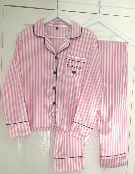 Victoria secret pjs striped hotsell