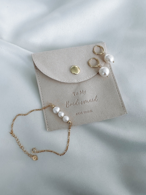 Sterling silver bridesmaid bracelet sale