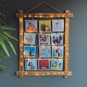 Collage Frames for Photos, Wooden Collage Photo Frames, Picture Frame Collage for Wall, Large Collage Picture Frame, Photo Wall Frame