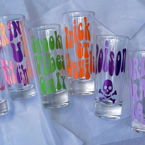 Cute Shot Glasses Custom Shot Glass Etsy