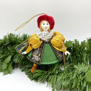 Prince doll, Christmas ornament, handmade, porcelain doll