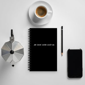 My Tarot Cards Said No notebook