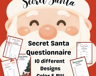 Klassenzimmer Fragebogen Paket - 10 druckbare Studenten Geschenkumfragen