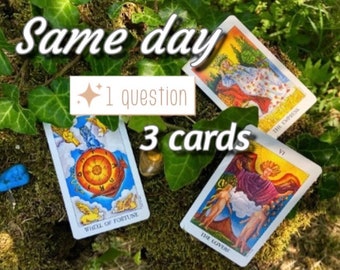 Same day/1 question /1-3 cards. Love/career/relationship