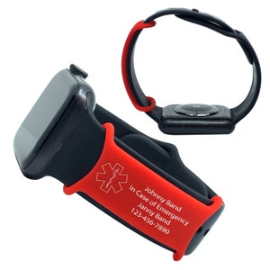 Medizinisches Alarmarmband - Medizinische ID-Armbänder - Nicht absplittern, verblassen oder wegwaschen - Langlebig und langlebig