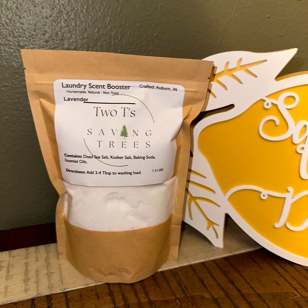 Natural Laundry Scent Booster: Essential Oils, Odor Eliminator