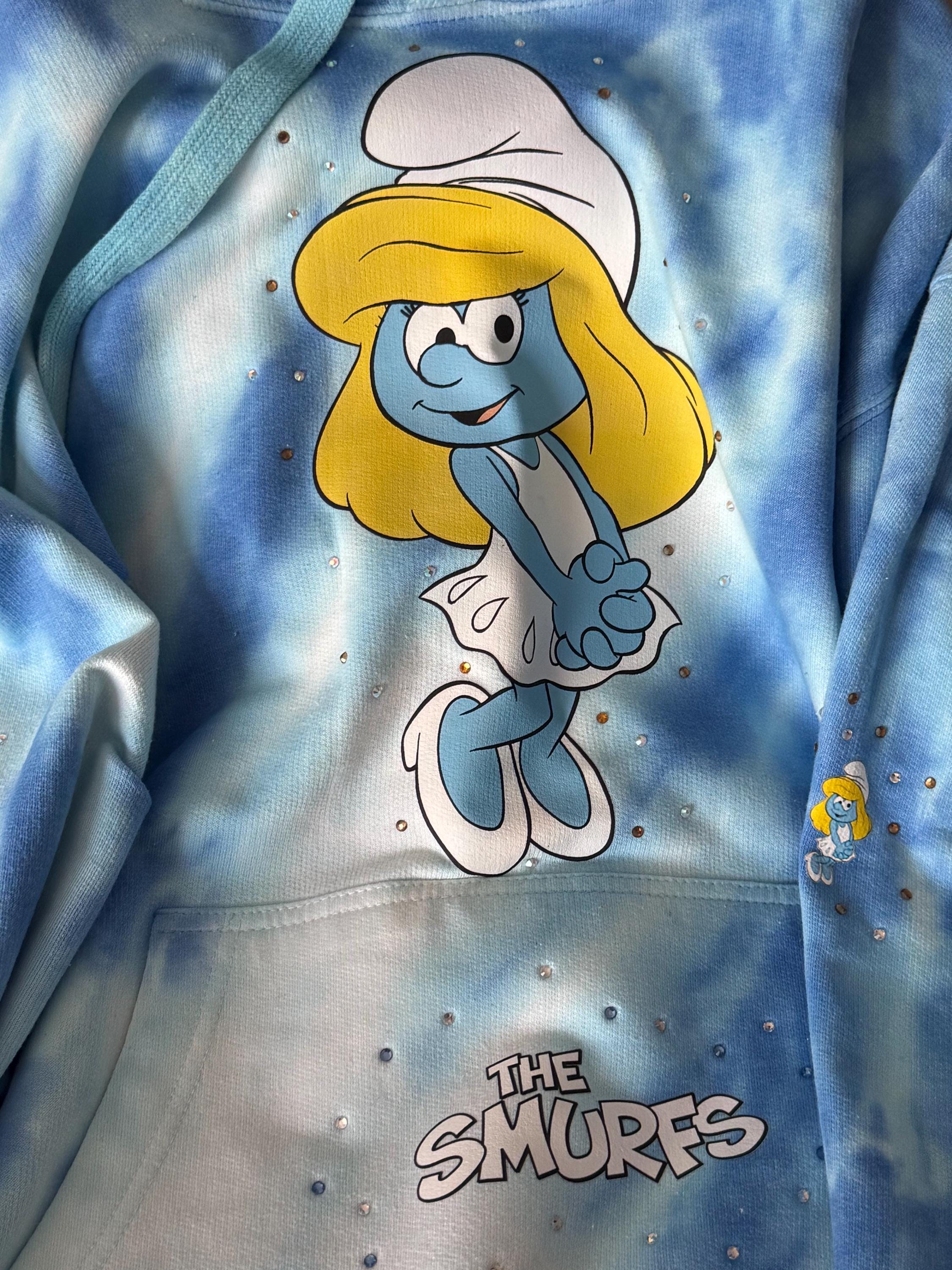 Smurf Hoodie - Etsy