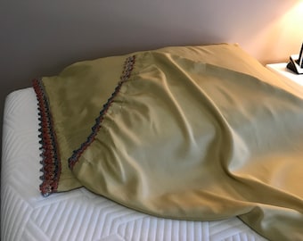 Crochet Edge Pillow Cases