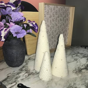 Crochet Trees (set of 3)