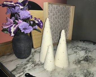 Crochet Trees (set of 3)