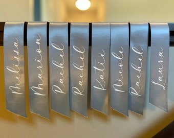 Bridesmaid Dress Bag Ribbons