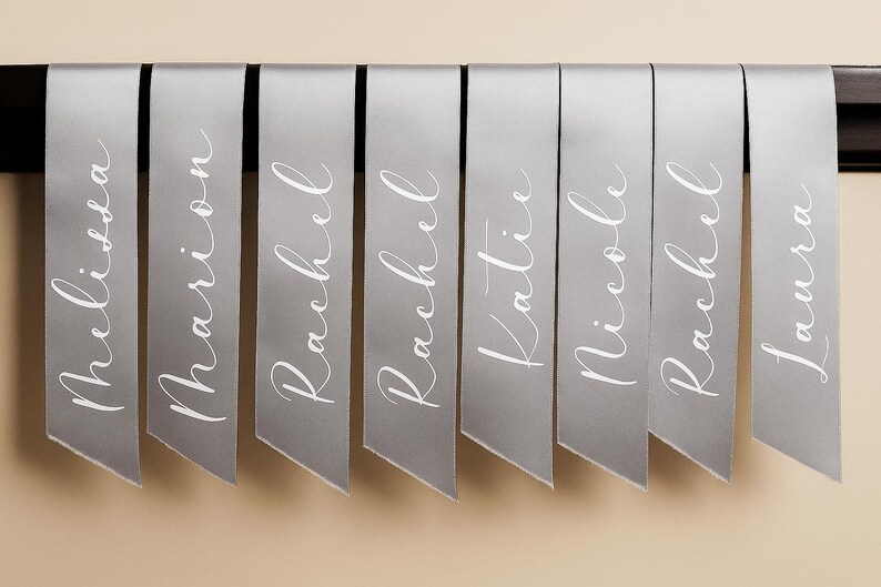 Bridesmaid Dress Bag Ribbons - Etsy