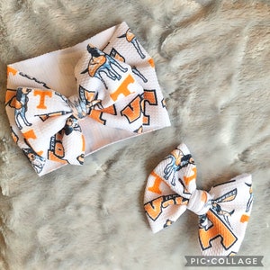 Vols Headwrap - Volunteers Headwrap- Vols Bow
