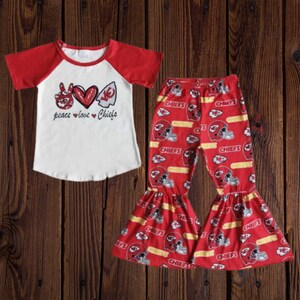 KC Chiefs Girl Boutique Outfit
