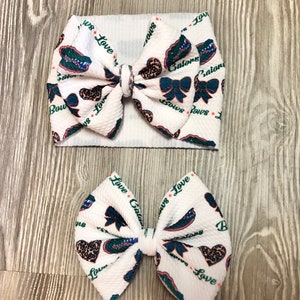Florida Gators Headwrap- Gator Bows