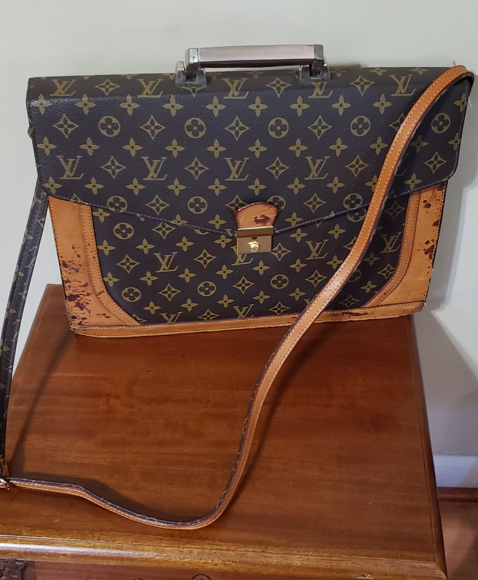 Vintage Louis Vuitton Briefcase -  Finland