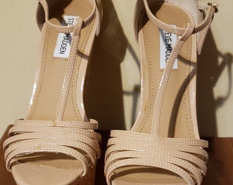 Steve Madden Cork Wedge Sandals