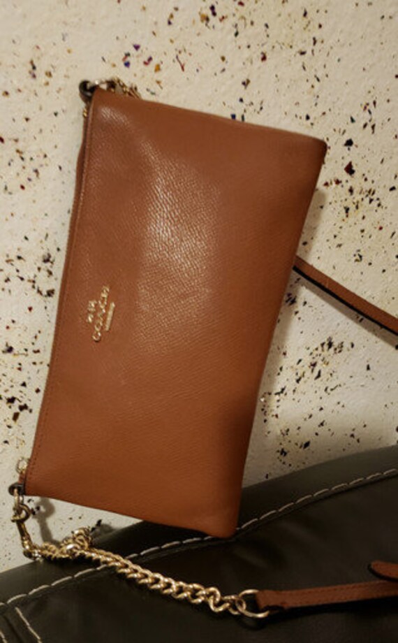 Coach Embossed Crossbody Gem