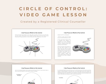 Schede didattiche sul cerchio di controllo: lezione sui videogiochi (PDF)