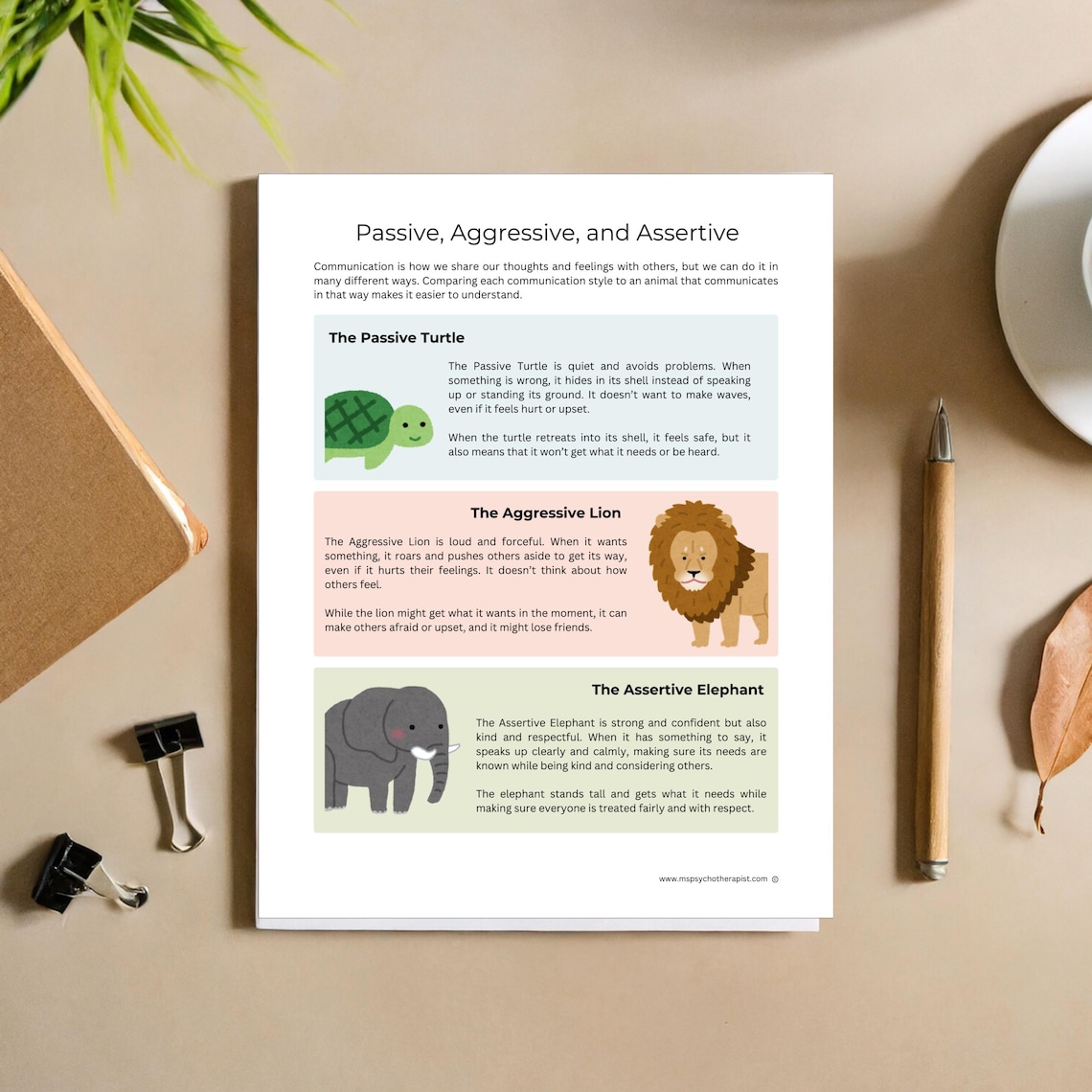 Assertive Communication for Kids: Social Skills (PDF) - Etsy