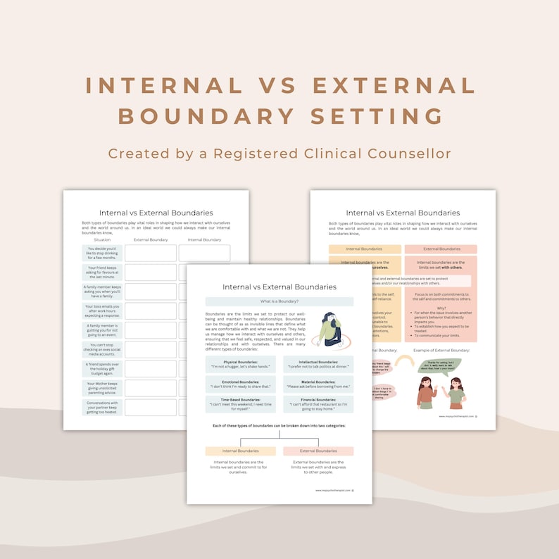 Boundary Setting Resource: Internal Boundaries Vs External Boundaries ...